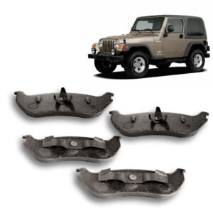 Pastilha Traseira Wrangler 2.5 / 4.0 02 2003 2004 2005 2006