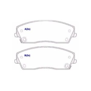 Pastilha De Freio Dianteira 300c V6 2004 Em Diante