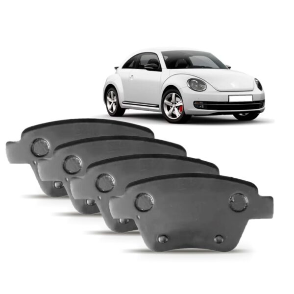 Pastilha Traseira A3/golf 09/12 Beetle 11 Jetta 2.0 11 /...