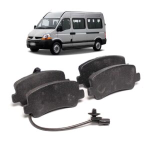 Pastilha Dianteira Master 2.3 2013 Em Diante Com A Cor Preta