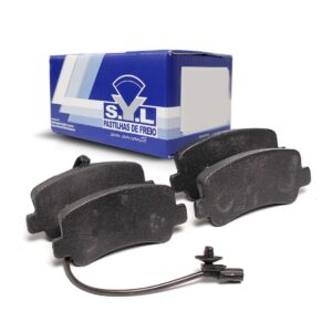 Pastilha Traseira Master 2.3 2013 Em Diante Com A Cor Preta