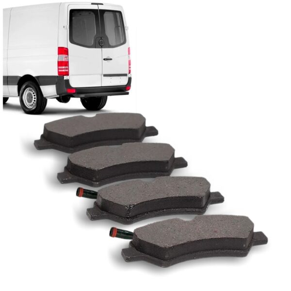 Pastilha Traseira Sprinter 515 2012 Em Diante