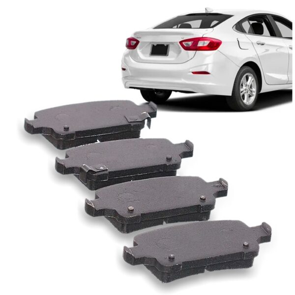 Pastilha Traseira Cruze 1.4 17/...