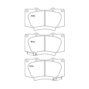 Jogo Pastilha Freio Dianteiro Hilux 2.8/4.0 16/... Syl 4382