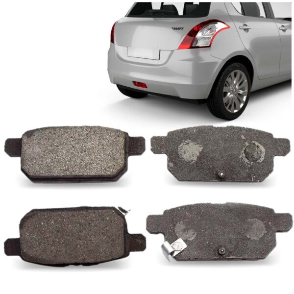 Pastilha Traseira Swift 2011 Em Diante