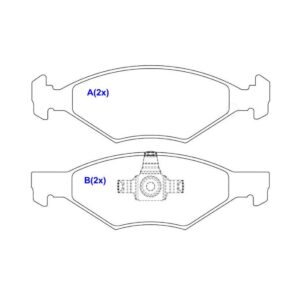 PASTILHA DIANTEIRA MOBI 1.0 16/...