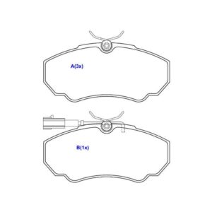 Jogo De Pastilha De Freio Dianteira Ducato 2001/2009 Oferta