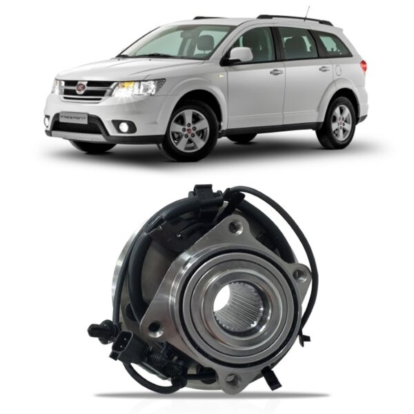 Cubo De Roda Tras C/ Rolamento 32 Dentes 5 Furos Free