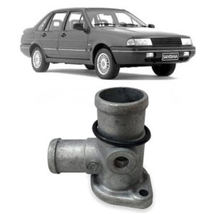 Flange Refrigeracao Gol/saveiro/logus 93/96/santana 92/94 Ap