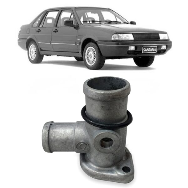 Flange Refrigeracao Gol/saveiro/logus 93/96/santana 92/94 Ap