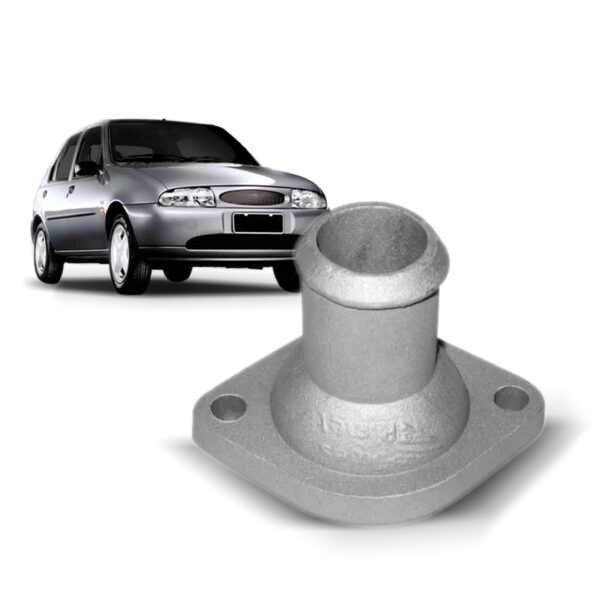 Bocal Valvula Termostática Gasolina Fiesta Courier 96 Ate 99