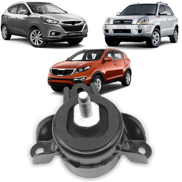 Coxim Direito Motor Tucson 13 A 14 Sportage 14 A 17 Ix35