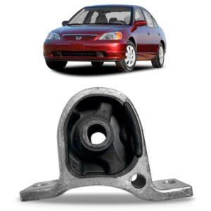 Coxim Do Motor Frontal Civic 01 Em Diante Automatico --