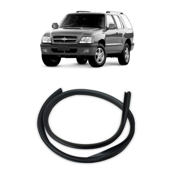 Borracha Para-brisas Moldura Superior S10 / Blazer Ate 01 --