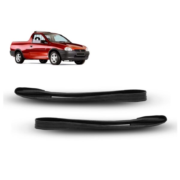 Canaletas Diant Sem Pestana Jg 2pcs Corsa 4p / Pickup 95 --