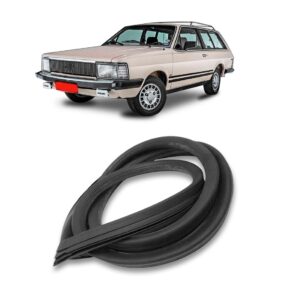 Guarnicao Janelas Laterais Movel Dir Borrach Del Rey 2 Pt