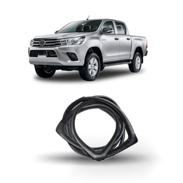 Borracha Para Brisas Sem Friso Hilux