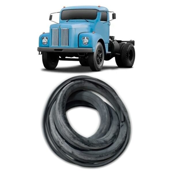 Guarnicao Janelas Laterais Fi L-110 L-111 Preto