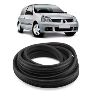 Borracha Para-brisas Sup. Lateral Trave Clio 2000 Em Diante