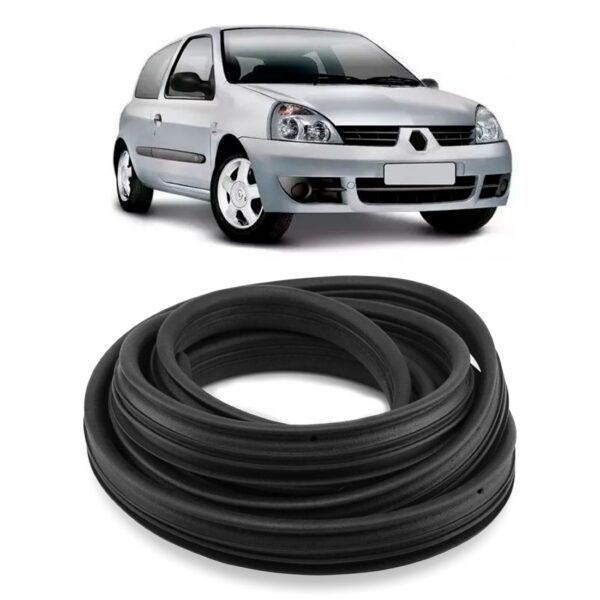 Borracha Para-brisas Sup. Lateral Trave Clio 2000 Em Diante