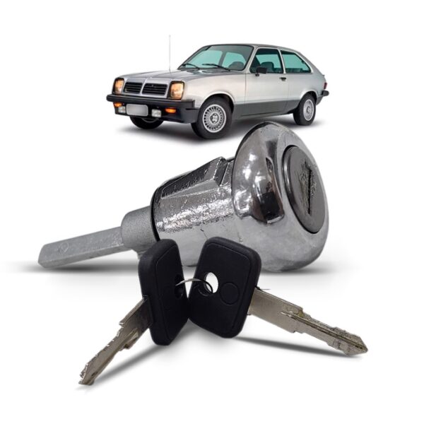 Cilindro Do Porta Malas C / Chaves Cromado Chevette ...85 --