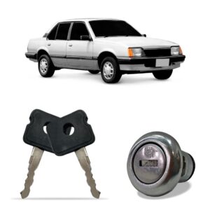 Cilindro Do Porta Malas C / Chaves Cromado Monza Ate 87 --