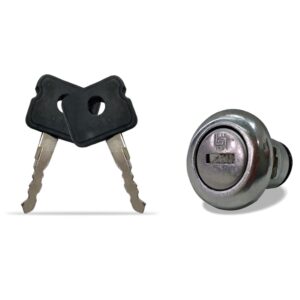 Cilindro Do Porta Malas C / Chaves Cromado Monza Ate 87 --