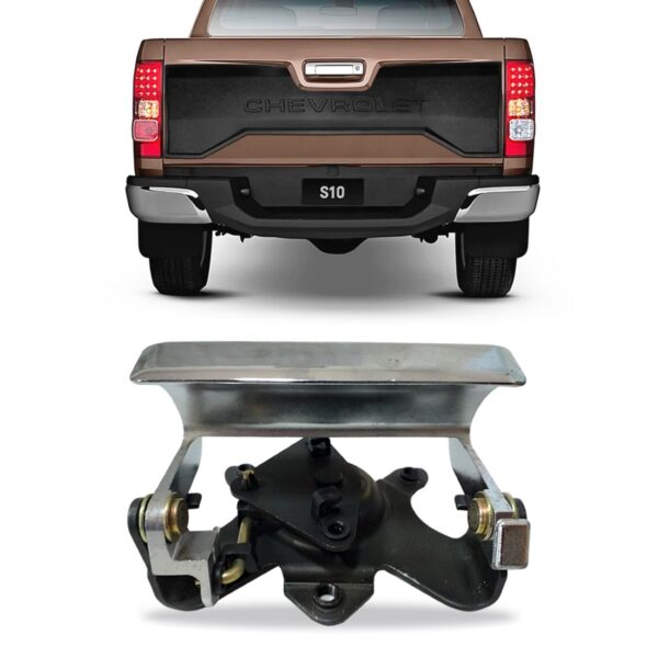 Maçaneta Externa Tampa Caçamba Cromado S10 1995 A 2011