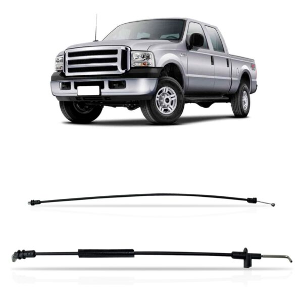 Cabo De Aciona Da Fechadura Dir Ou Esq F-250 / 350 / 4000 --
