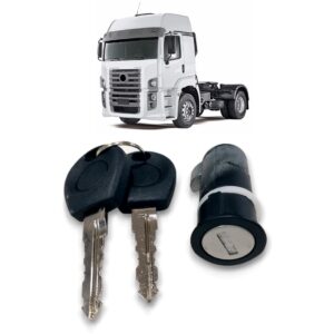 Cilindro Da Trava Da Cabine Com Chaves Caminhao Vw --