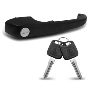 Maçaneta Externa C/ Chave Perfil Caminhao Worker Cor Preta