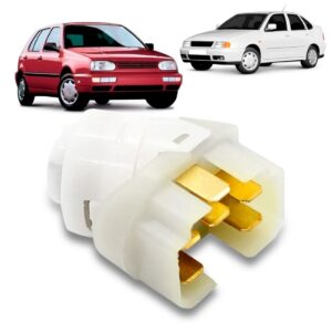 Comutador Eletrico Ignicao Partida 6 Pinos Polo 96 Golf 89