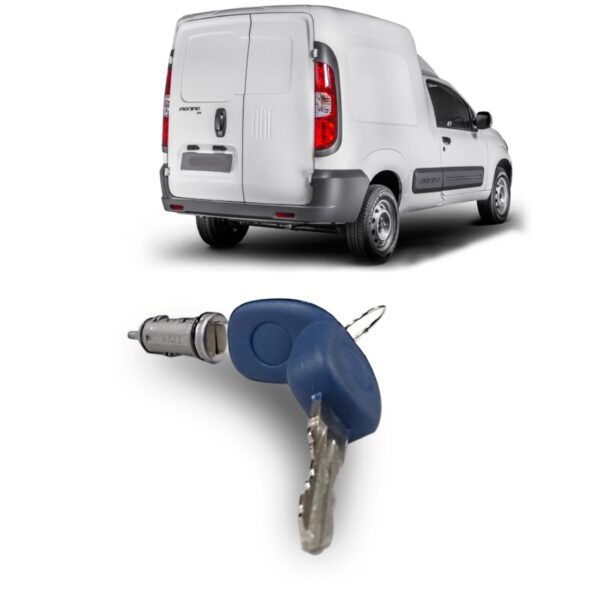 Cilindro Da Porta Tras - C / Chaves Fiorino 04 Em Diante --