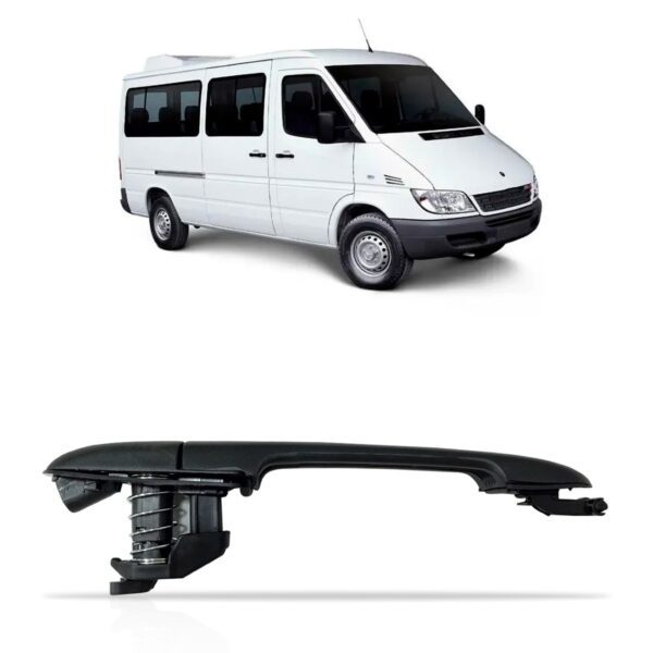 Macaneta Externa Diant Dir Ou Esq/tras Sem Chave Sprinter -- Preto