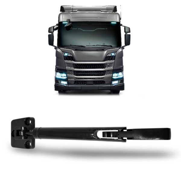 Fechadura Trava Externa Capo C/ Amort Caminhao Scania --