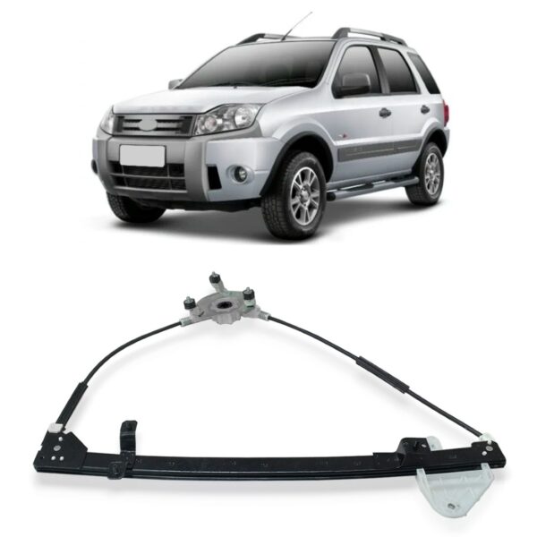 Maquina Vidro Eletrico S/motor  Ecosport  2003 A 2013 D.e