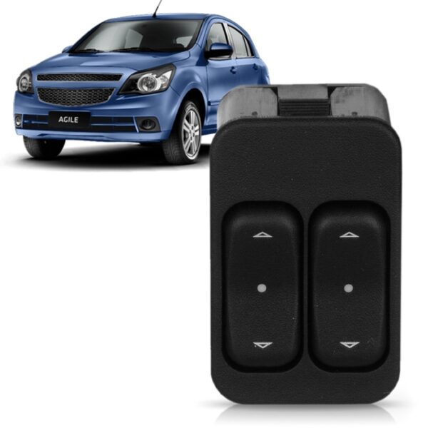 Interruptor Vidro Eletrico Agile 2010 A 2014 Traseiro Le/ld