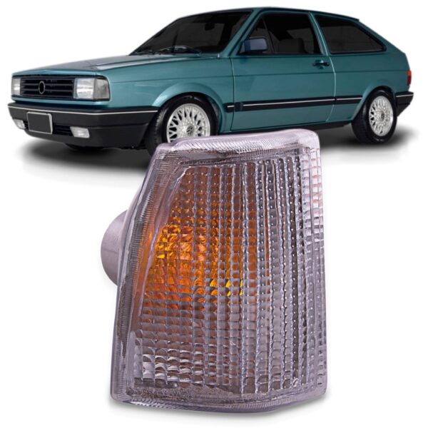 Sinaleira Gol 1987 1988 1989 1990 Cristal Lente Plástico Lado Direito