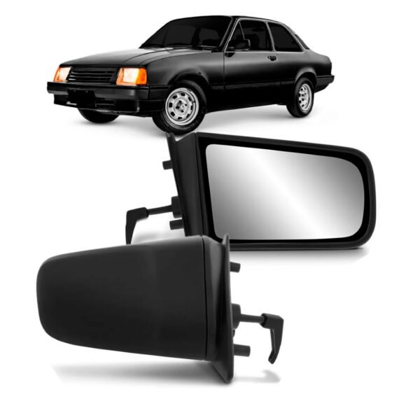 Retrovisor Chevette 1987 88 89 90 91 92/1994 Com Controle Lado Direito