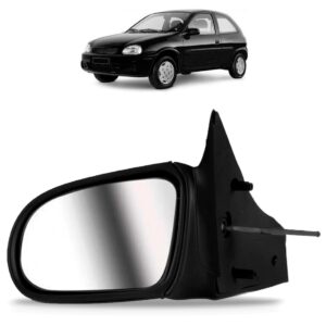 Retrovisor Corsa 2 E 4 Portas 1994 95 96/2009 Com Controle Lado Esquerdo