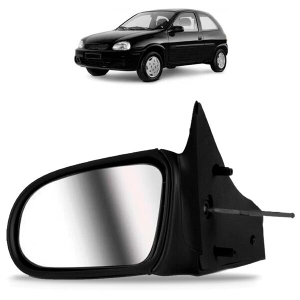 Retrovisor Corsa 2 E 4 Portas 1994 95 96/2009 Com Controle Lado Esquerdo