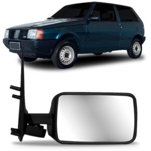 Retrovisor Uno 1985 1986 1987 1988 1989 90 1991 Sem Controle Lado Direito