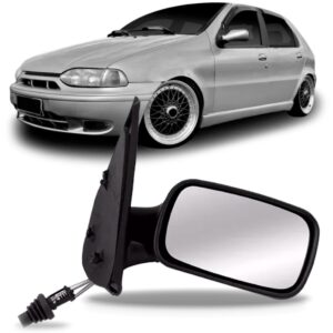 Retrovisor Palio 2 Portas 1996 1997 98 99 2000 Com Controle Lado Direito