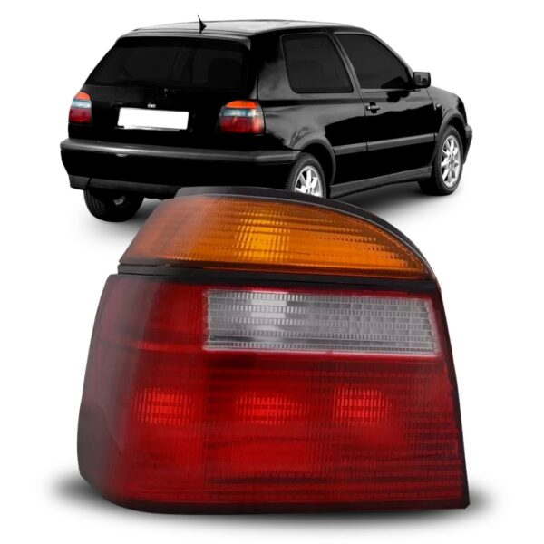 Lanterna Traseira Golf 1994 1995 1996 1997 Ambar C/ Garantia Lado Esquerdo