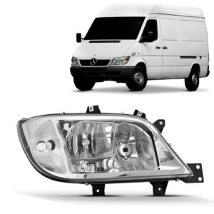 Farol Sprinter 03 2004 2005 2006 A 2011 S/ Auxiliar 1ª Linha - Esquerdo/motorista