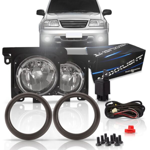 Kit Farol Milha Auxiliar Neblina Vitara 2001 À 2007 Tracker.