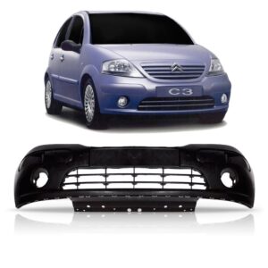 Parachoque Dianteiro Citroen C3 2004 2005 A 2007 1a Linha  Preto