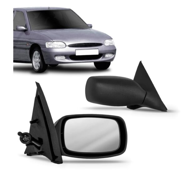 Retrovisor Escort 1997 1998 1999 2000 2001 2002 Com Controle Lado Direito