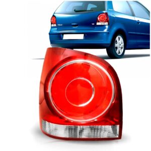 Lanterna Traseira Para Polo 2007 2008 2009 2010 A 2013 Hatch Lado Esquerdo