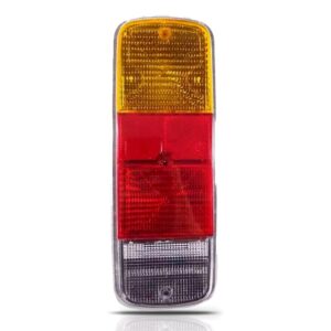 Sinaleira Traseira Kombi Clipper 1975 Á 2009 Âmbar Tricolor Vermelho